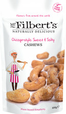 Mr Filberts - Chicago-Style Sweet & Salty Cashews 100g