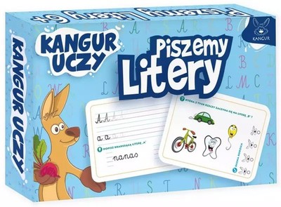 Kangur uczy. Piszemy litery - Kangur