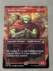 Krenko, Mob Boss - Anime Borderless #430 - Ravnica Remastered