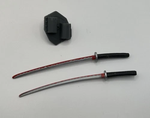 GIJoe Classified Series Snake Eyes 165 Swords & Backpack Case Fodder 1/12 Scale