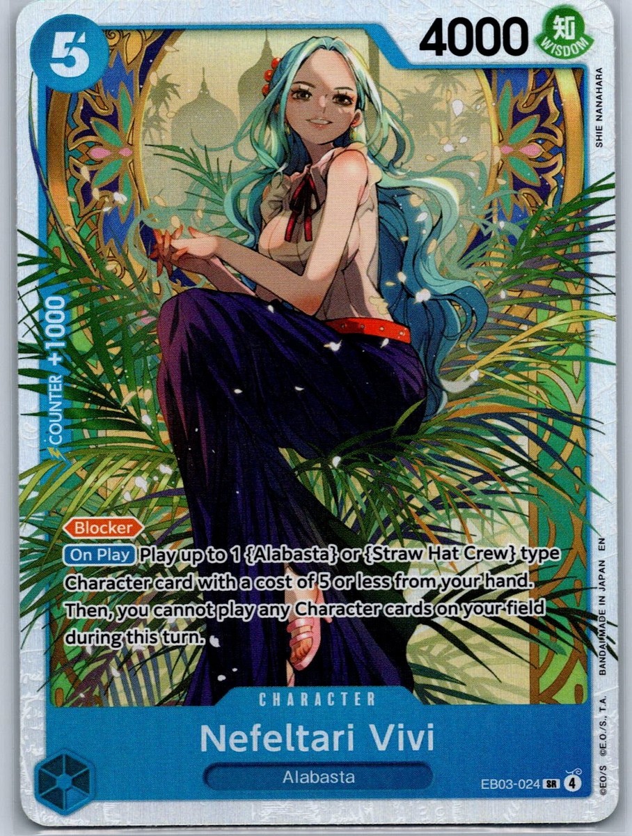 Nefeltari Vivi (024) SR Extra Booster: One Piece Heroines Edition