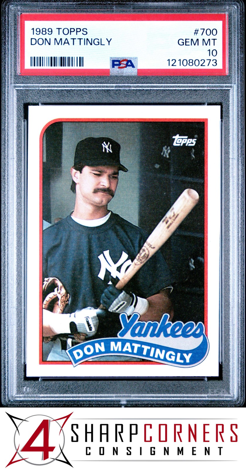 1989 TOPPS #700 DON MATTINGLY YANKEES PSA 10
