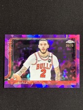 Lonzo Ball 2025-26 Topps Chrome Sapphire Purple Base /75 #38