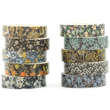 Songdao10 Rollen Ukiyo-e Stil Washi Tape Set Japanisches Kyoto Klebeband Papier