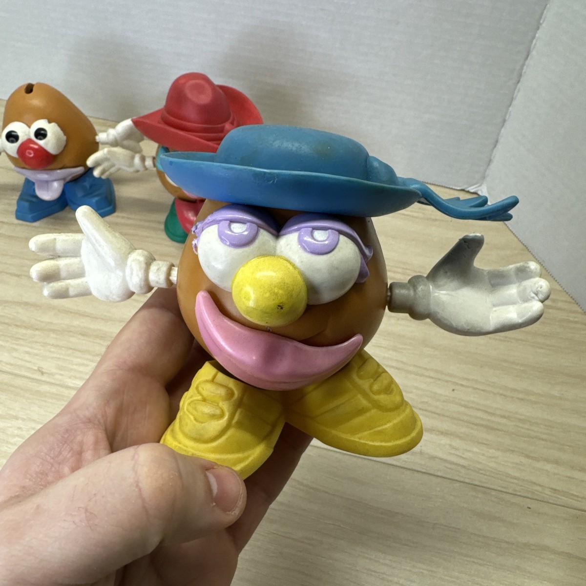 Vintage 1995 Mr. and Mrs. Potato Head Minis Toy Story Hasbro Lot