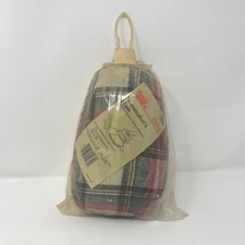 Vintage Dritz Wool Plaid Dressmaker's Ham Tailor Pressing Shaping Ironing Sewing
