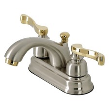 Kingston Brass KB560.FL Royale 1.2 GPM Centerset Bathroom Faucet - Brushed