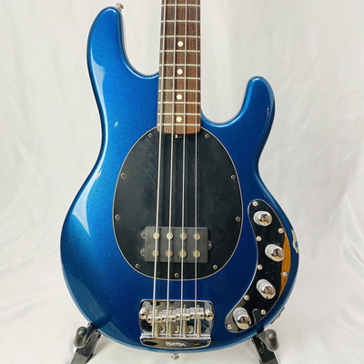 Music Man Stingray EX Used Alder Body Maple Neck Metallic Blue w/Soft Case