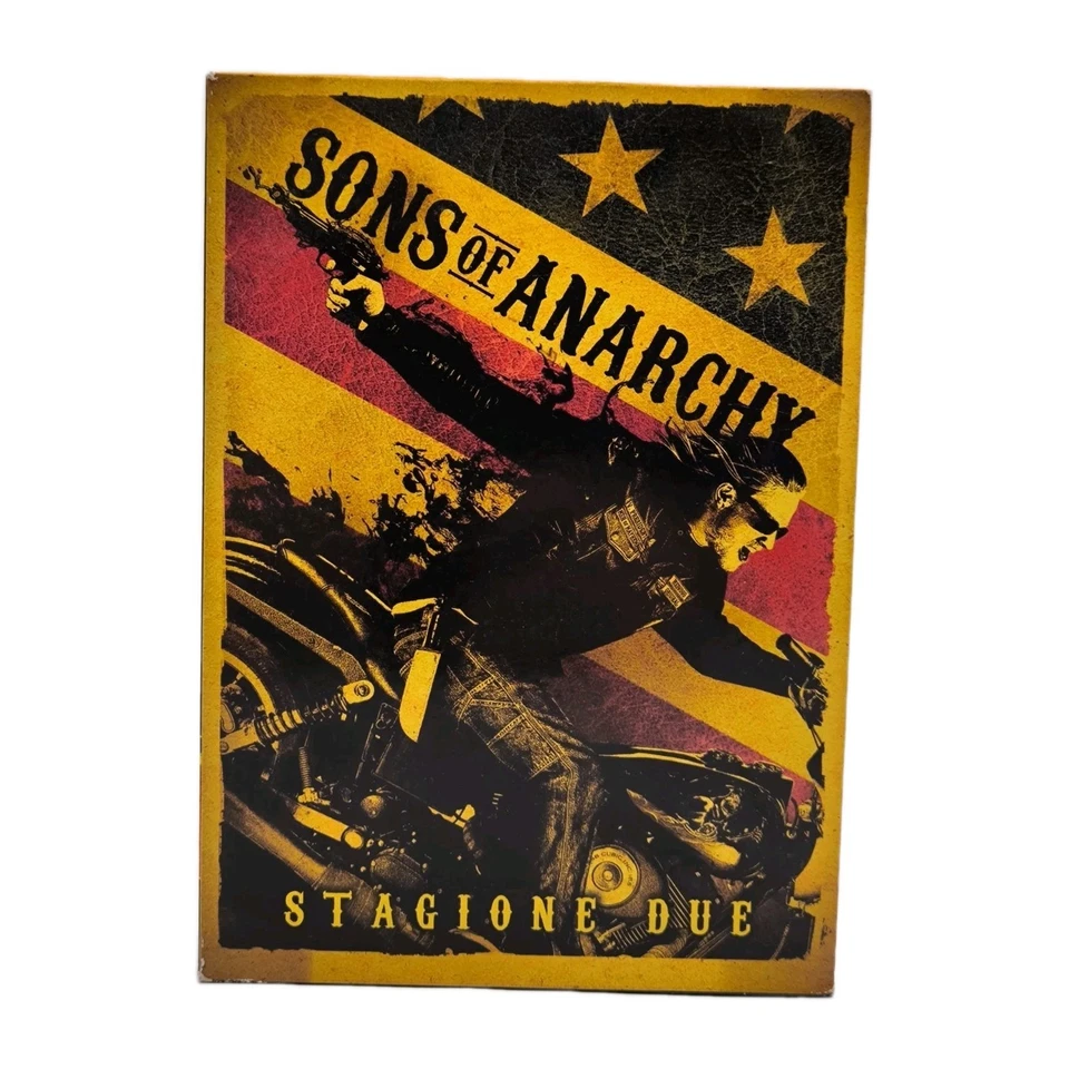 DVD Sons Of Anarchy 5 Stagioni Complete (Stagione 1 2 3 4 5) 20 Disc Film Serie - Immagine 3 di 4