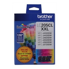 Brother Genuine Super High Yield Color Ink Cartridge, LC2053PKS, Replacement