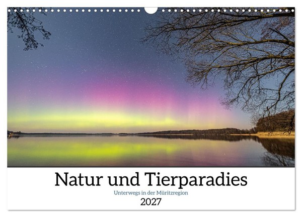 "Calendar 2027 · US Version · Nature And Animal Paradise (Wall Calendar 2027 17\""-image