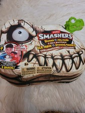 ZURU Smashers Dino Island T-Rex Battles 20 Surprises,Sand or Slime New
