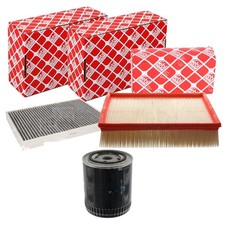FEBI POLLEN- LUFT- ÖL-FILTER PAKET passend für Audi A6 C5 4B2 4B5