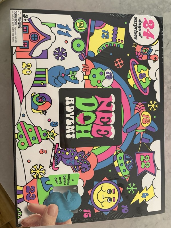 NEW SEALED NeeDoh Advent Calendar 24 Days of Squishy Surprises RARE HTF