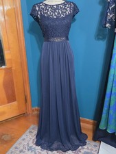 Adrianna Papell Jewel A-Line Evening Dress Size 8