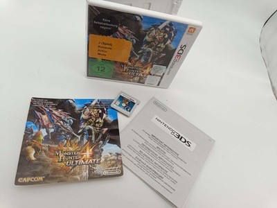 Monster Hunter 4 Ultimate Nintendo 3DS Komplett CIB PAL Deutsch