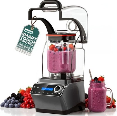 Professional Commercial Blender 2200W Fruit Juicer Smoothie Blender Maker Mixer