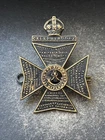 The Kings Royal Rifle Corps, Genuine British Army Military Cap Badge. WW1