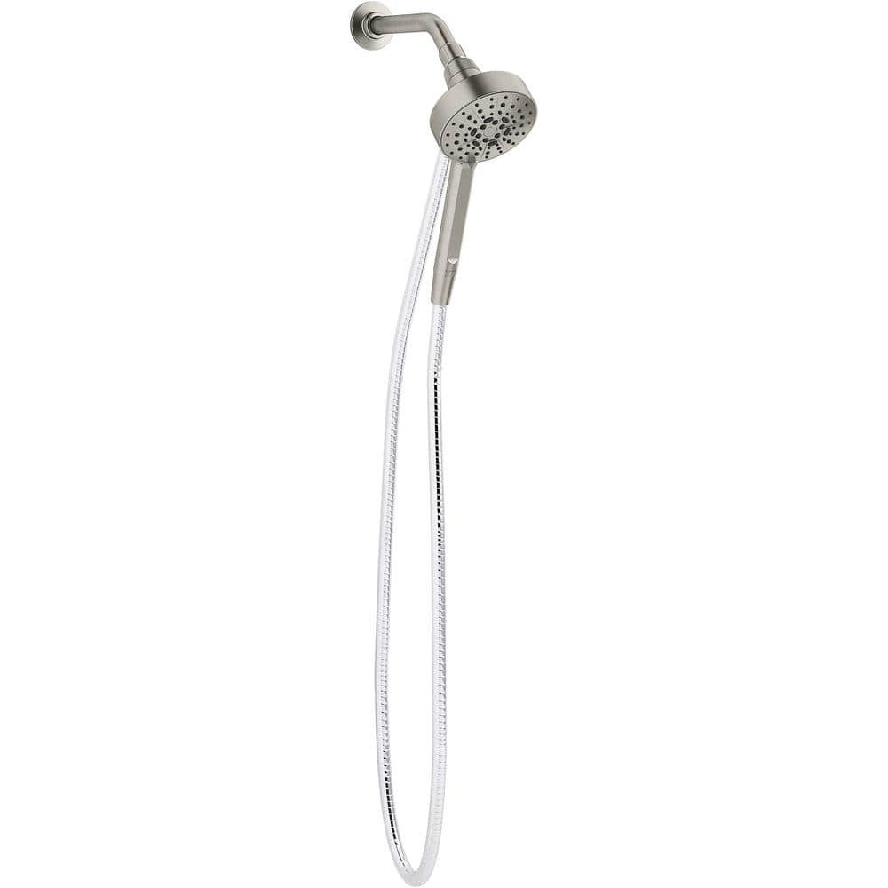 KOHLER Lively 4-Spray Wall Mount Handheld Shower Head in Vib