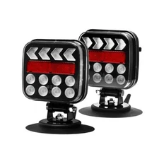 Wireless Trailer Lights, Magnetic LED Trailer Tow Lights for Trucks, Trailers, 