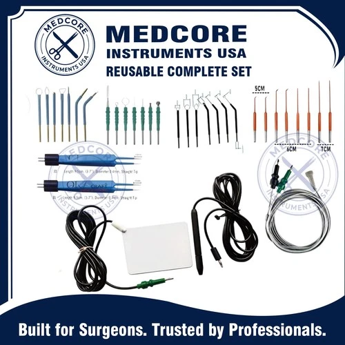 Ellman Surgitron FFPF EMC Electrosurgical Generator Accessories Complete Set - product listing photo