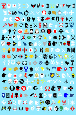 Xenos Hunters Inquisition 200+ Chapters Mix Custom Transfer Sheet A6