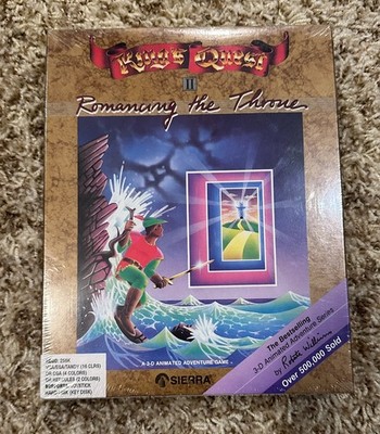 King s Quest II Romancing the Throne PC Game Classic Sierra Adventure Sealed