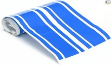 2 PCS Car Hood Decals, Racing Stripes Body Side Stickers, Hood Bum Color: Blue