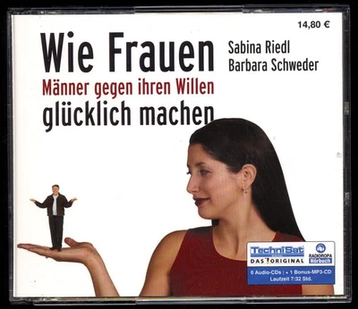RIEDL/SCHWEDER★WIE FRAUEN MÄNNER […] GLÜCKLICH MACHEN★Hörbuch★6-CD★NEUWTG.★ - Bild 1 von 4