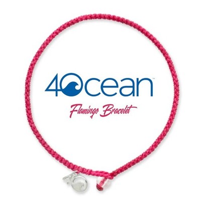 4ocean Bracelet Flamingo Bracelet 4Ocean Braided Bracelet Flamingo