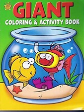 GIANT COLORING  ACTIVITY BOOK