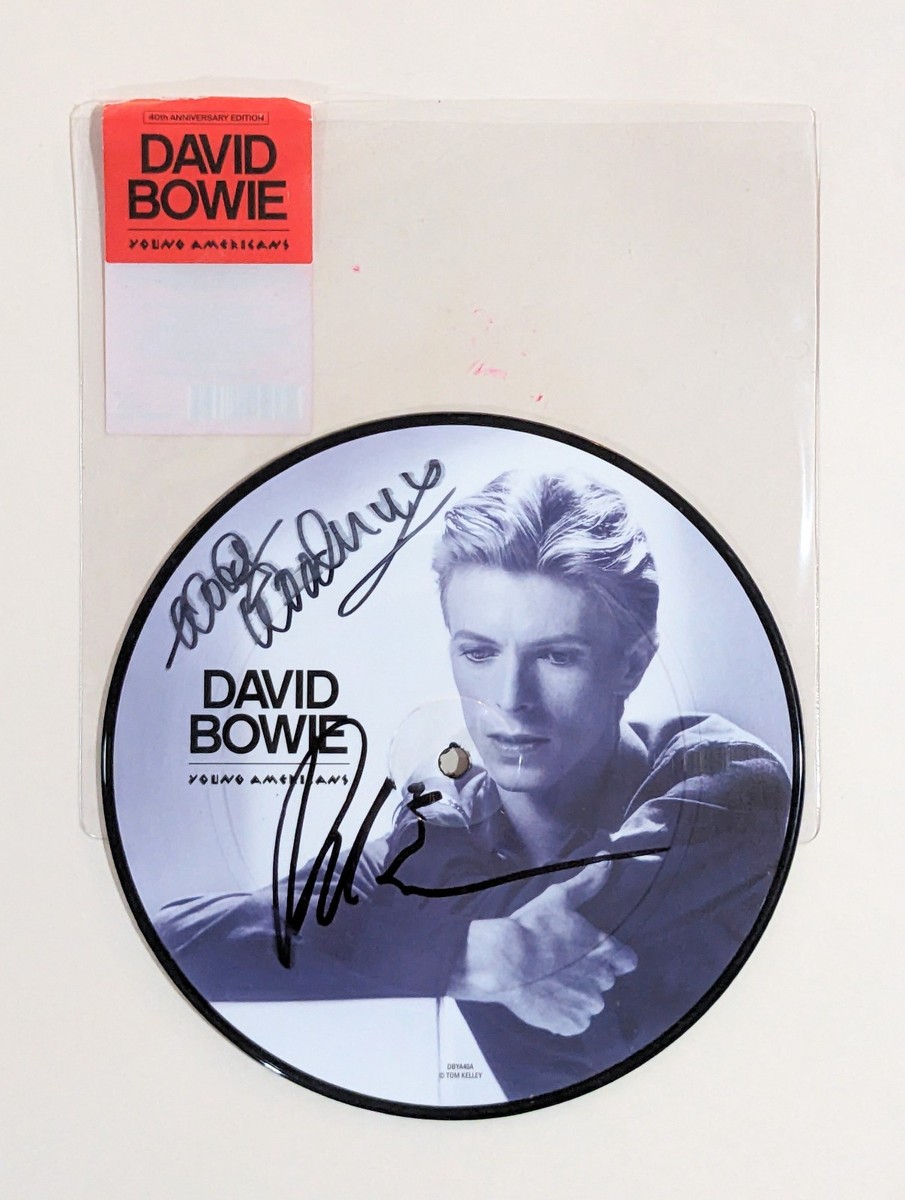 Woody Woodmansey & David Sanborn SIGNED 7