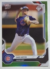 2026 Topps Now Cade Horton OPENING DAY #OD-209 GREEN  FOIL 13/99  SP 