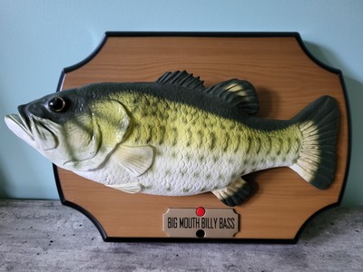 Vintage Big Mouth Billy Bass 1999 – Neuf Dans Sa Boîte D’origine (Gemmy)