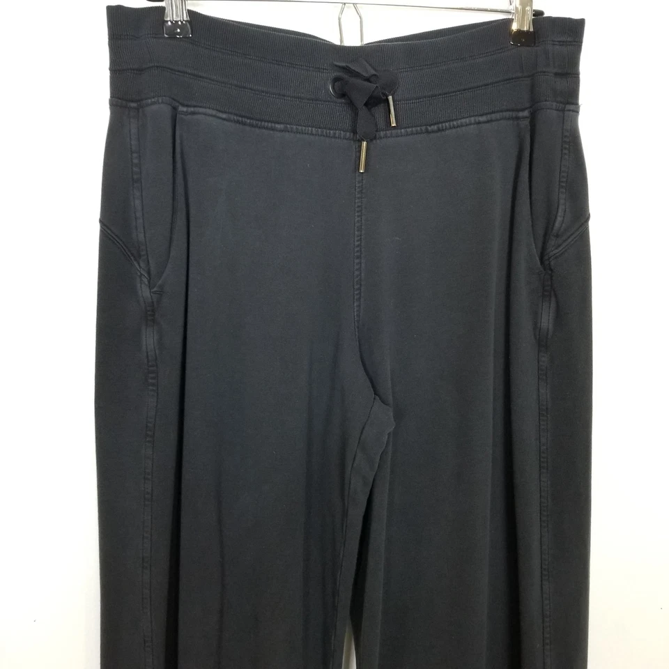 Pantalones deportivos Athleta Balance para mujer negros talla M pierna ancha cordón informales atléticos Foto 2 de 4