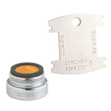 Chicago Faucet E34vpjkabcp 1.5 Gpm Outlet, 13/16"-27 Thread Size, Chrome, Brass