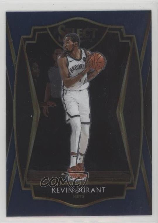 2020-21 Panini Select Premier Level Retail Blue Kevin Durant #101 10ou