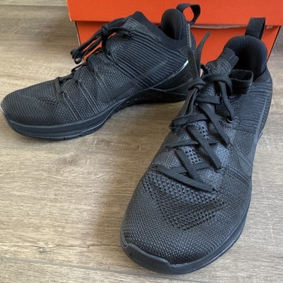 Nike Metcon DSX Flyknit 2 Black/Hyper Crimson Low Top Sneakers 924423-004