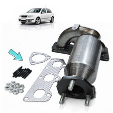 KATALYSATOR KAT FÜR SKODA FABIA I VW POLO IV 9N 9A SEAT CORDOBA IBIZA III EURO 3