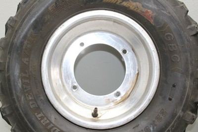 r③ 05-13 YAMAHA RAPTOR 350 YFM350R FRONT WHEELS RIMS | eBay