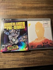 Sony Playstation 3 PS3 Borderlands Pre-Sequel and Borderlands 2 Video Game Lot