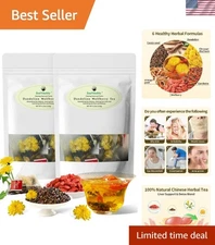 Dandelion Goji Berry Tea - Earthy Flavor with Health Benefits (24 Count)