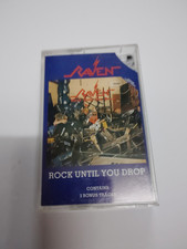 Raven - Rock Until You Drop Cassette Good Condition Neat Records