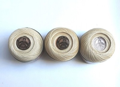 OB Cordonnet Spezial Häkelgarn Art. 5755 Nr:40/60 ECRU 100 Gramm NICHT DMC
