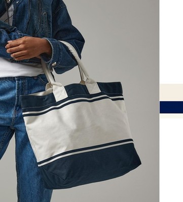 Quadra Tragetasche Einkauf Baumwolle 24 Liter Canvas Deck Bag QD26 NEW