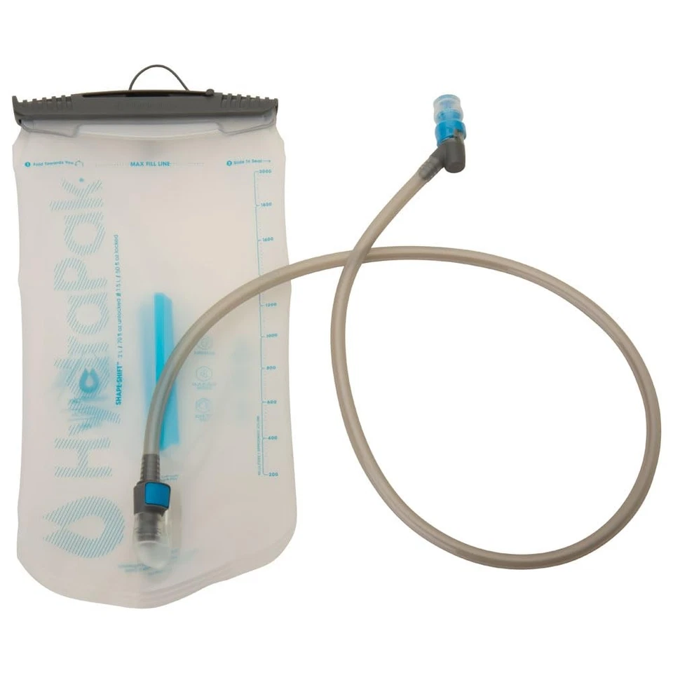 MSR Low-Profile Race Motorcycle, MTB, Hiking Hydration Pack 2 Liter Black - Image 3 of 4