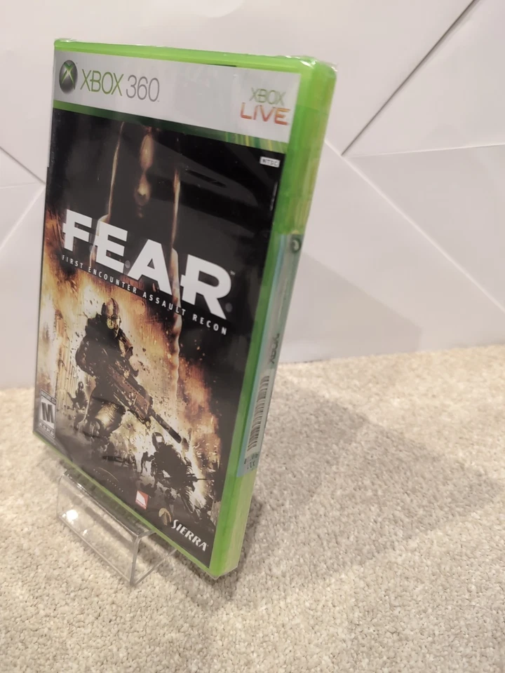 F.E.A.R. First Encounter Assault Recon Xbox 360 NEW SEALED PRISTINE NTSC US FEAR - Image 2 of 4