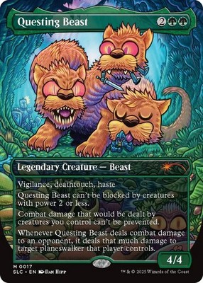 Questing Beast - Foil NM MTG Secret Lair Countdown Kit