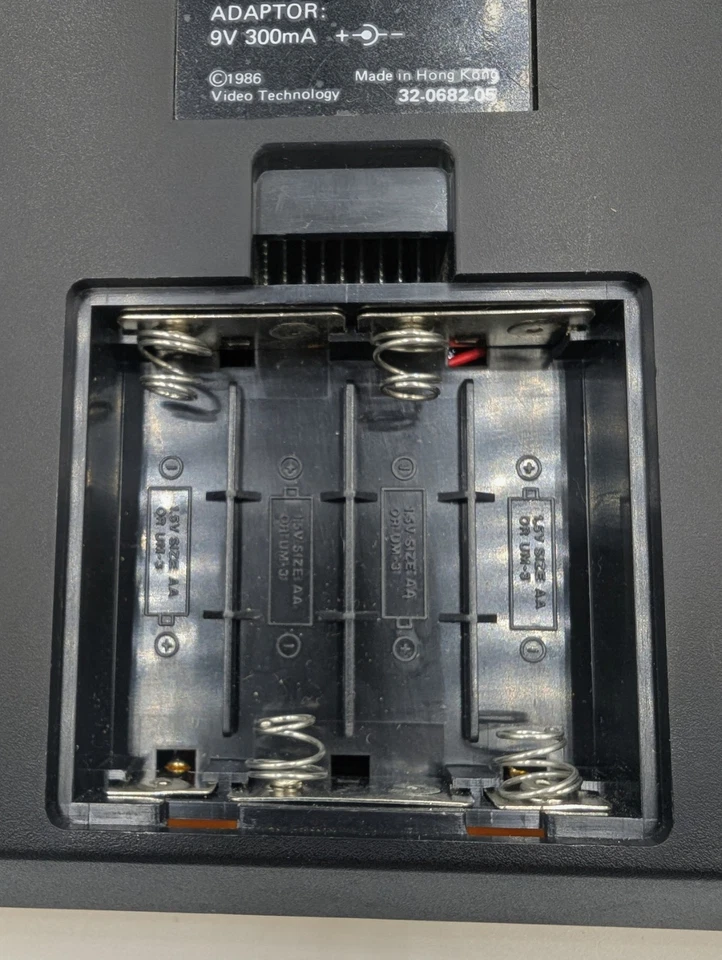 VTech Talking Play By Play Baseball Handheld Electronic Game 1986 Broken/Parts - Image 4 of 4