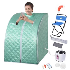 2L Folding Home Steam Sauna Spa Portable Tent Detox Body Slim Weight Loss Bath